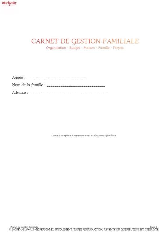 Le Pack Organisation