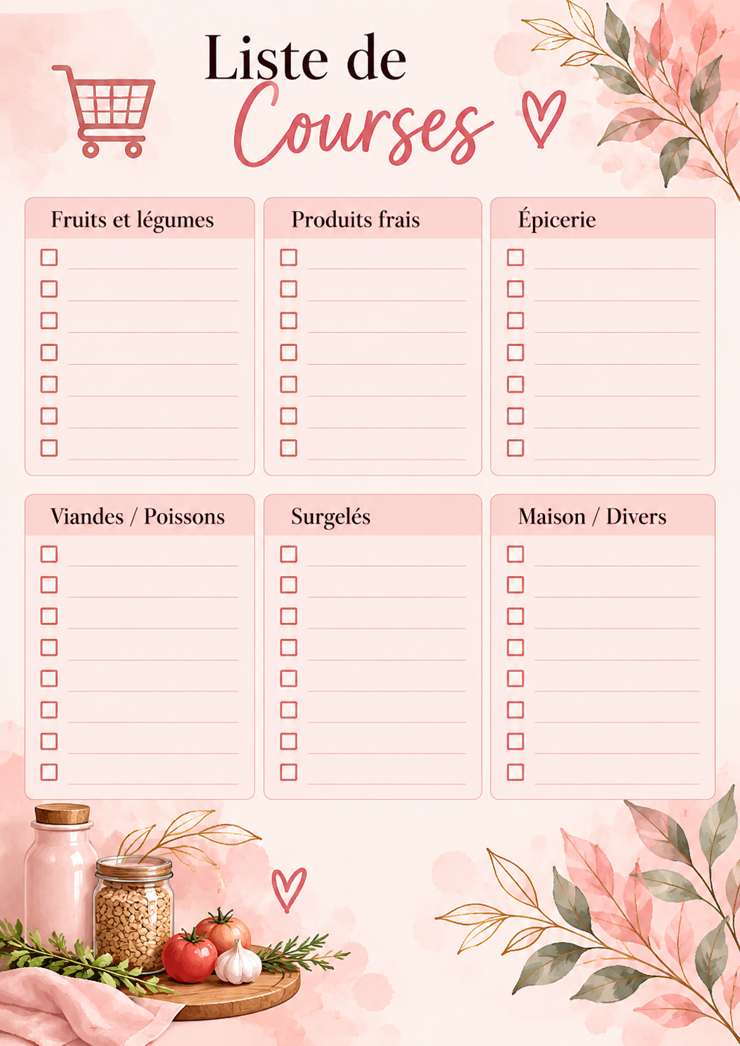 💕 COMMENCEZ À VOUS ORGANISER AUTREMENT