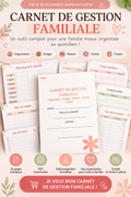 Carnet de Gestion familiale